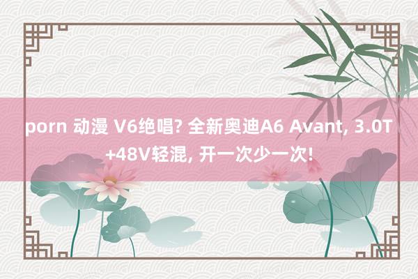 porn 动漫 V6绝唱? 全新奥迪A6 Avant， 3.0T+48V轻混， 开一次少一次!